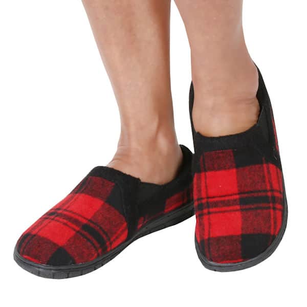Foamtreads&reg; Jackie Women's Buffalo Plaid Slippers