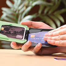 Alternate image Slim Mint Unisex RFID Blocking Wallet