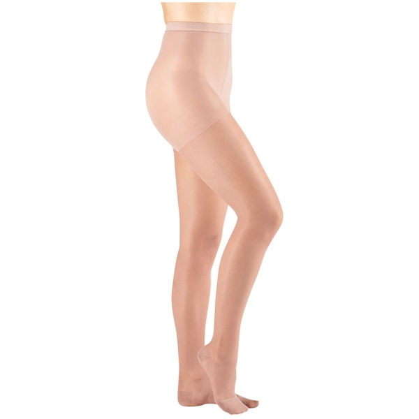 Support Plus Women's Sheer Closed Toe Moderate Compression