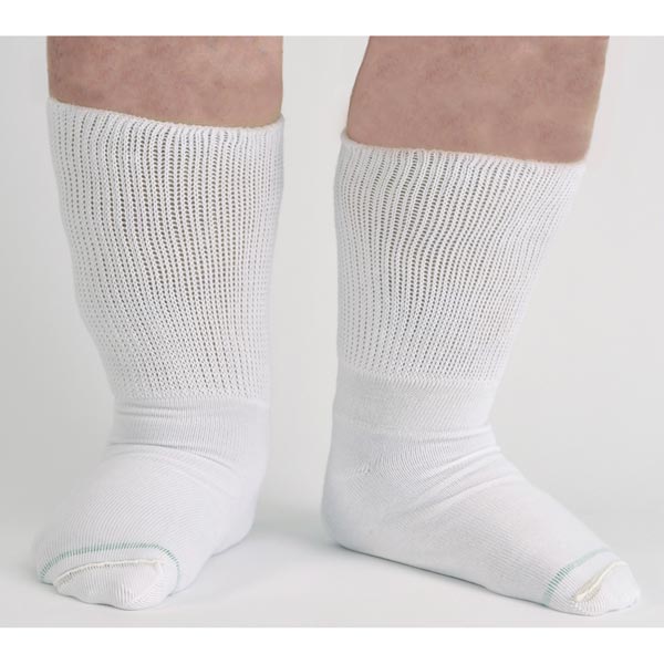 extra wide non slip socks