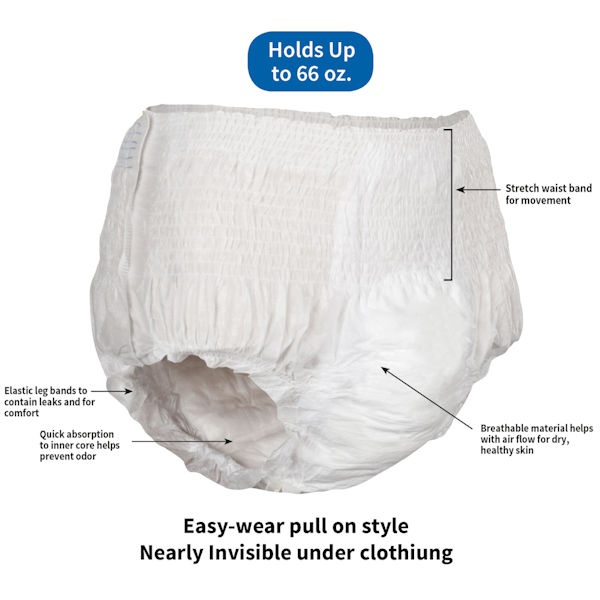Attends Overnight Briefs, X-Large  Incontinence Briefs and Undergarments