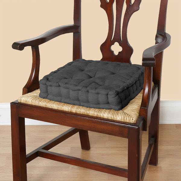 MSR Imports Chair Pad Tufted Padded Booster Cushion, 3 Thick