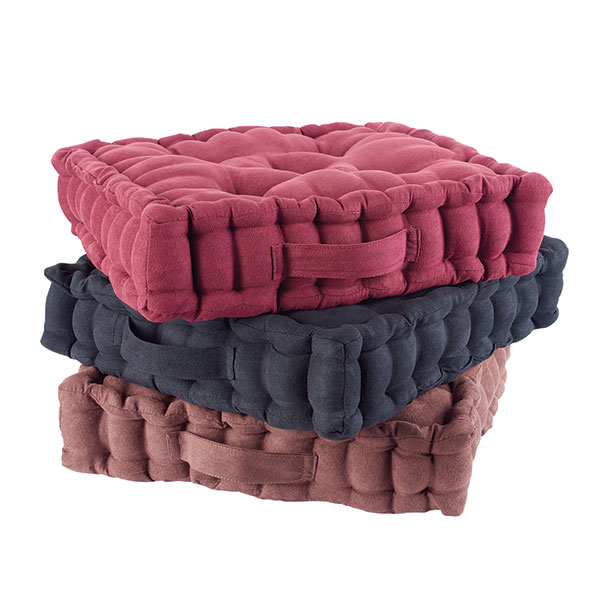 Thick Padded Tapestry Booster Tufted Chair Cushion