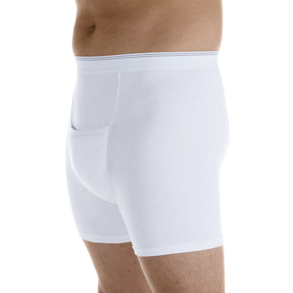 Wearever Men's Maximum Absorbency Washable Incontinence Boxer