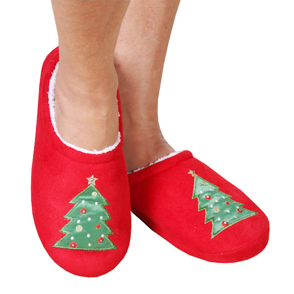 LED Christmas Slippers | Support Plus 