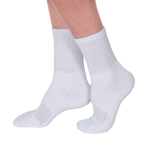 Soxies Unisex Targeted Compression Ankle Support Crew Length Socks ...