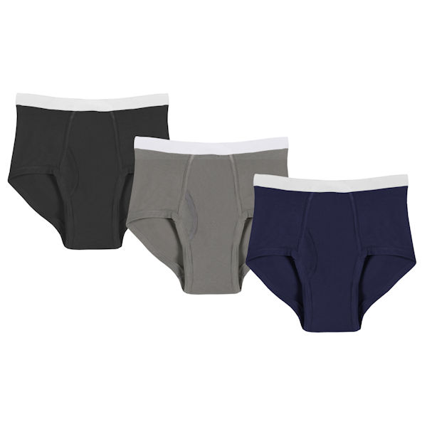 3 Pack Boxer Briefs in Grey