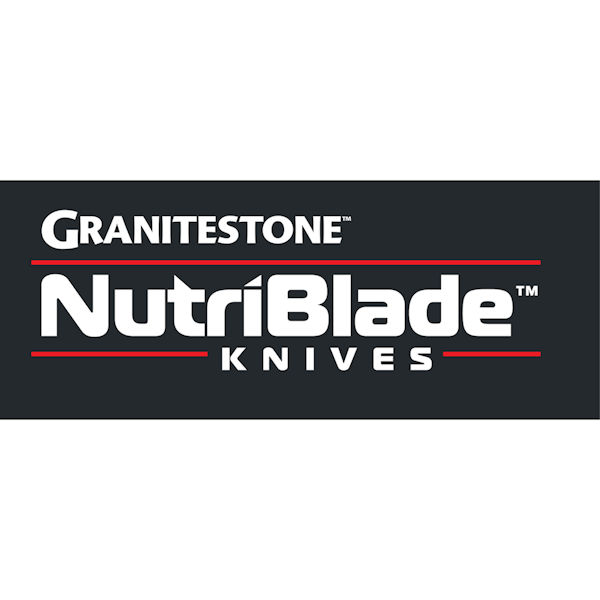 Granitestone Nutriblade 6 PC Knife Set - Black for sale online