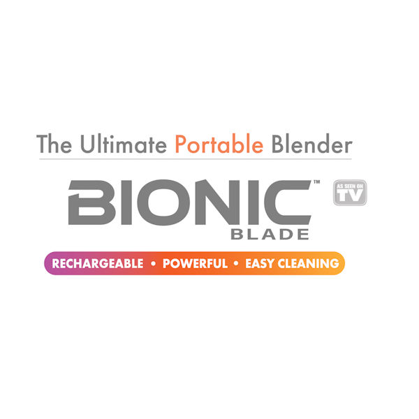 Bionic Blade Personal Blender 26.5 Oz, Cordless, Rechargeable 18,000 RPM  Portable Blender for Shakes and Smoothies Mini Blender Portable 8.6 Tall
