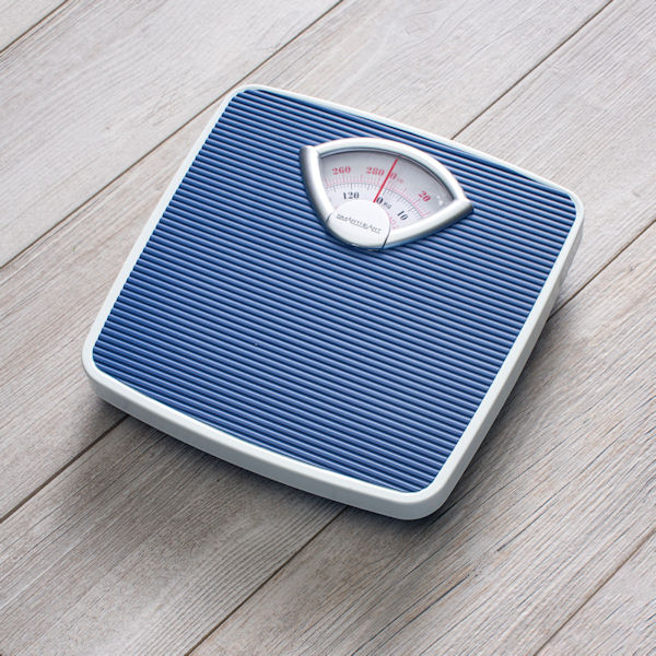 SmartHeart Analog Body Weight Scale | Mechanical Scale | 286 lbs 130 kg  Capacity | Non-Skid | Simple Dial Calibration