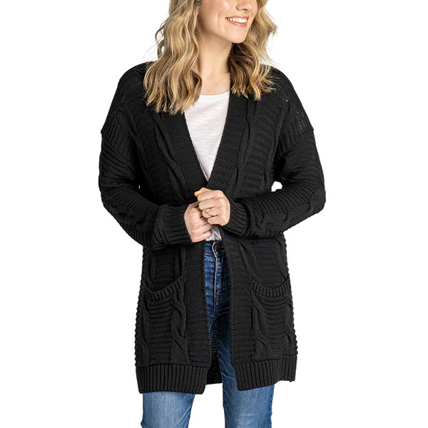 Cable Cardigan | Support Plus