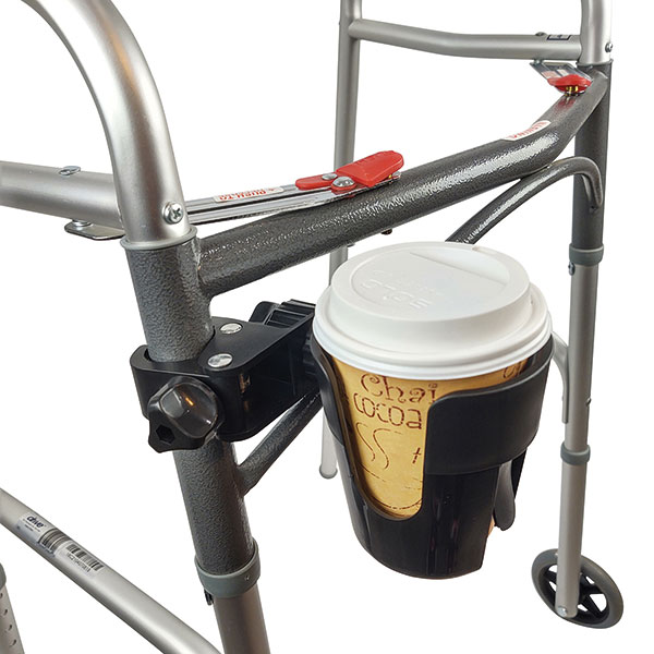 Wheelchairwalker Beverage Holder Support Plus