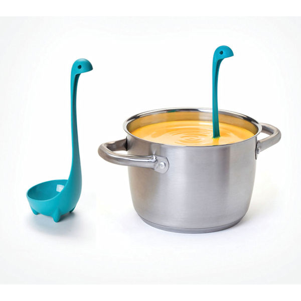 OTOTO Jumbo Nessie Soup Ladle | Turquoise