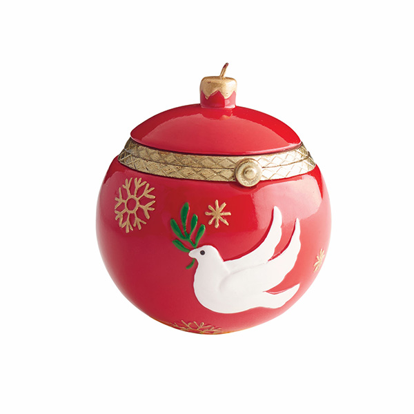 Porcelain Surprise Ornaments - Christmas Decorations