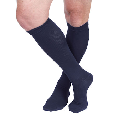 Support Plus® Men's Mild Compression Knee High Dress Socks | 1 Review ...