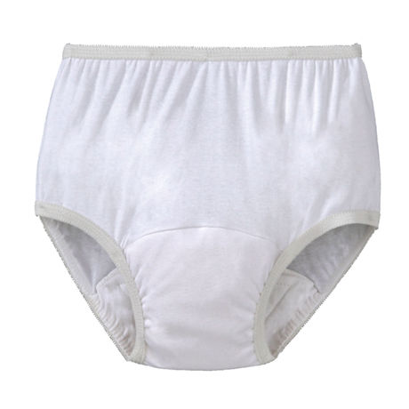 Women's Maximum Absorbency Washable Reusable Bladder Control Panties 4X  (Single)