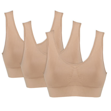 Ahh By Rhonda Shear womens Molded Cup Bra With Padded Strap camisoles  lingerie - ShopStyle