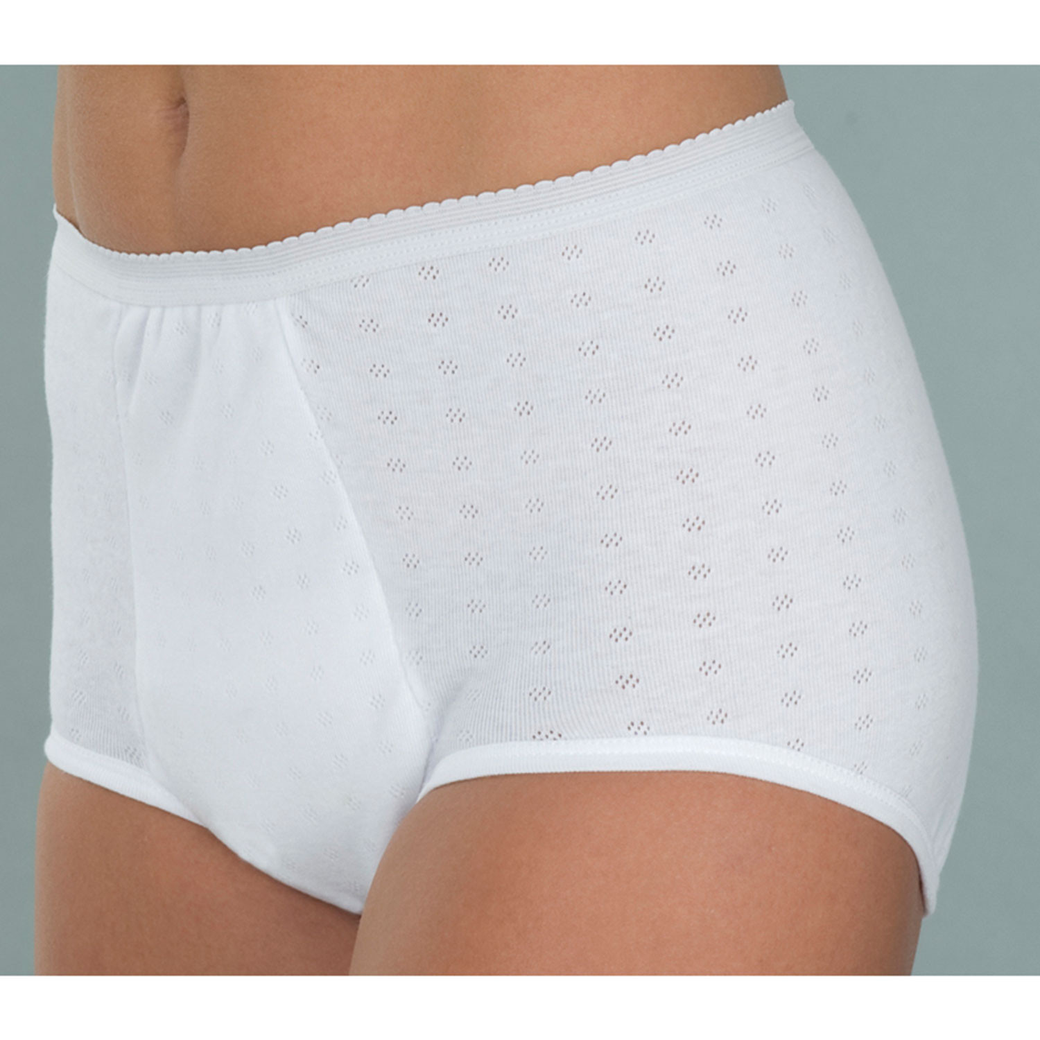 Wearever floral fancy incontinence panties from www.dryp.shop - AssistData