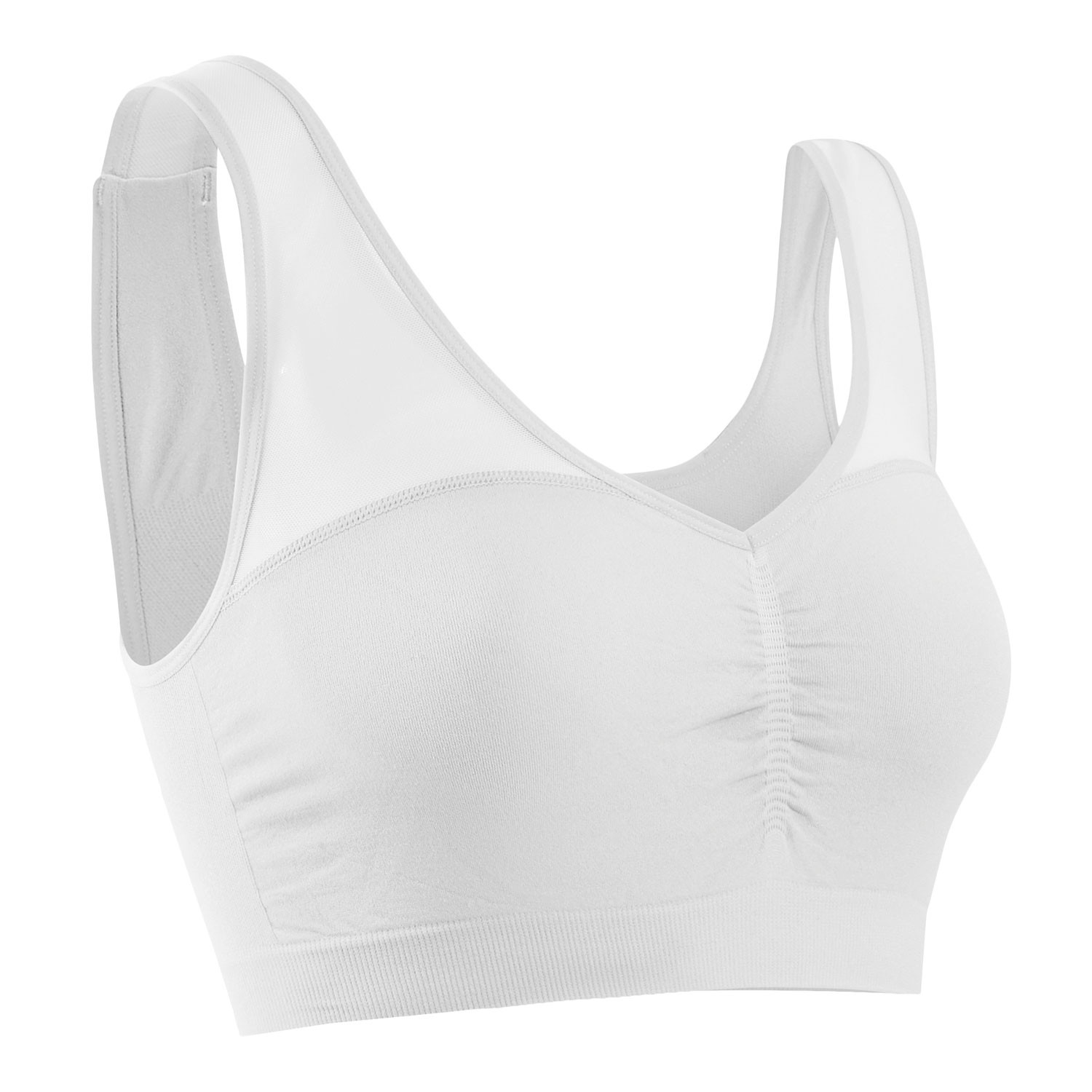 Women's Comfiaire Posture Support Bra - Smoothing Wide Straps - XL