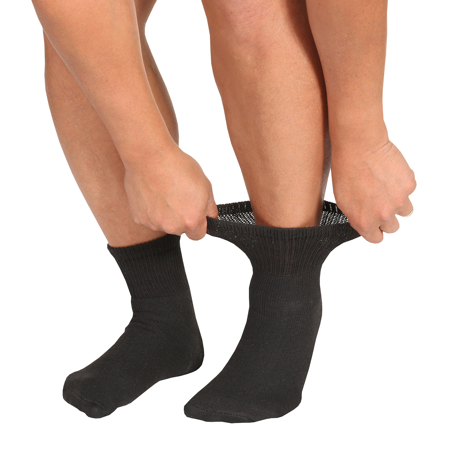 Unisex Diabetic Health Ankle Length Socks - 3 Pack | Support Plus